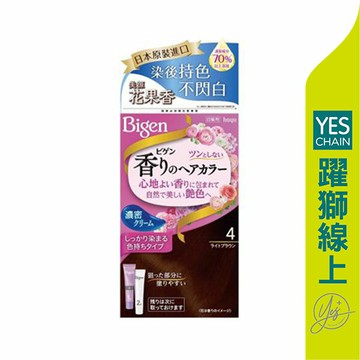 美源 花果香快速染髮霜4亮棕色【躍獅線上】