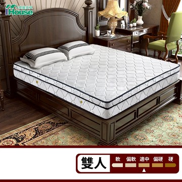 IHouse-【偏軟款】華納 抗菌透氣 三線獨立筒床墊