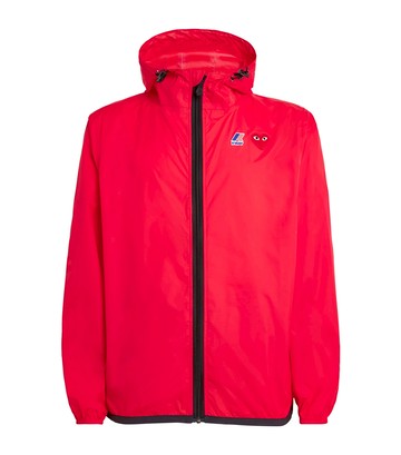 Comme Des Garçons Play x K-Way Nylon Water-Resistant Jacket