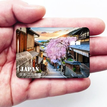 日本旅遊景點冰柜貼京都清水寺鐮倉大阪東京塔神戶紀念品禮品磁貼