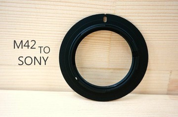 M42 轉 AF SONY 轉接環 鏡頭 轉接 金屬 接環 M42鏡頭接SONY機身使用【中壢-水世界】