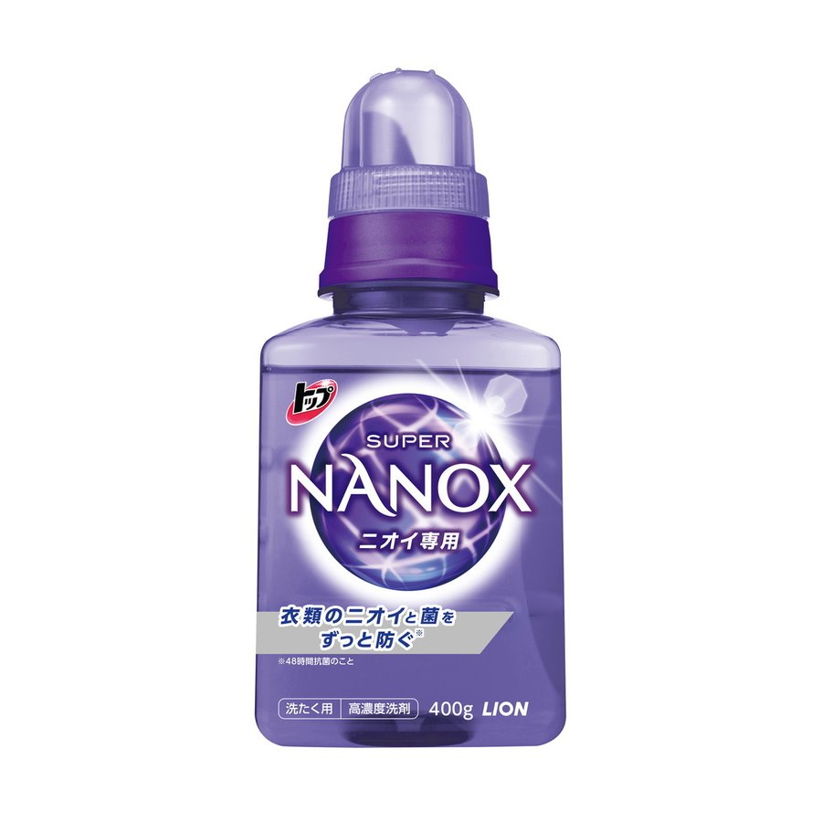 送料無料 ライオン スーパー ナノックス NANOX 4kg 衣料用洗濯洗剤