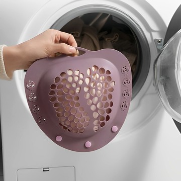 【好玩旅物】三入組_日本防變形立體矽膠內衣護洗袋三入組_櫻花粉