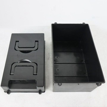 黑色48v20ah工地電動三輪車電池盒通用電池盒塑料外殼結實耐用