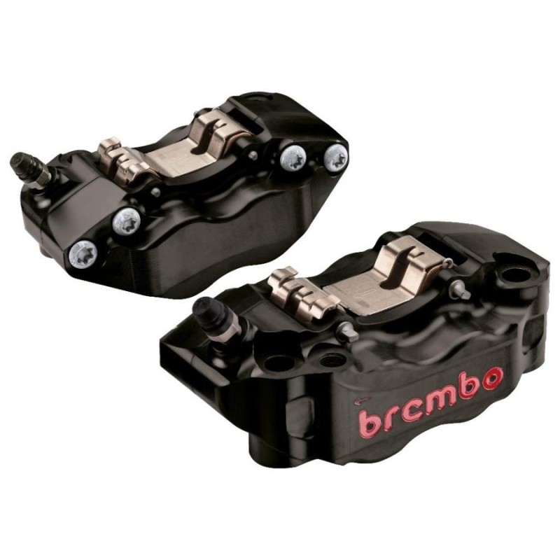 ブレンボ bremdo ラジアルマウントキャリパー 左右セット ピッチ100mm brembo（ブレンボ） ラジアル モノブロック キャリパー チタニウム