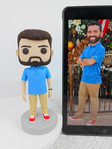 【客製化3D人像公仔】訂製手工Funko Pop男生朋友老公生日禮物