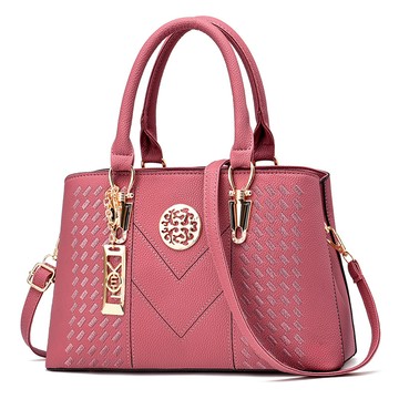 【Sp house】時尚質感金屬手提側肩斜背女用包(6色可選)