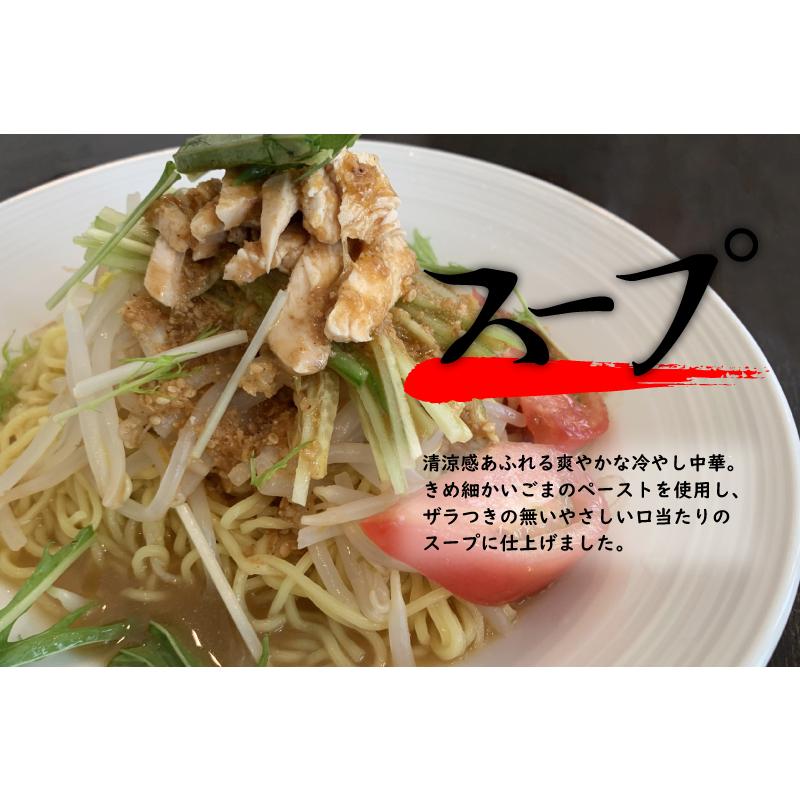 ごまだれ 冷やし中華セット 6食  麺とスープのセット ポイント消化 冷麺 冷し中華 送料無料 1000円ポッキリ 乾麺