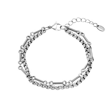 [預購] [鋼飾] 古巴邊界手鍊 / 3 size / Cuban Boundary Bracelet