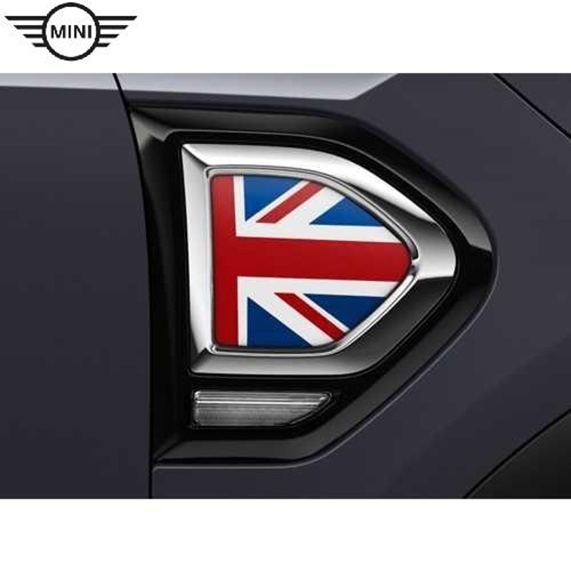 純正　MINI F60 サイドスカットル　ユニオンジャック/クローム BMW MINI純正 サイド スカットル トリム左右セット 