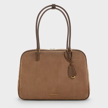 Sianna 大型絨面托特包