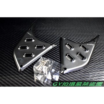 K&S 鋁合金 腳踏板 止滑腳踏 前 五代戰 五代勁戰 勁戰五代 五代目 灰色