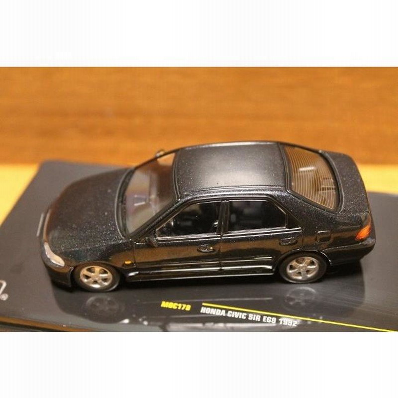 IXO 1/43 ホンダ シビック SIR EG9 メタリックグレー MOC178