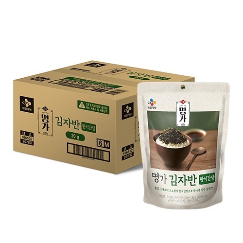 CJ第一製糖名家韓国料理醤油海苔ジャバン20gx20袋