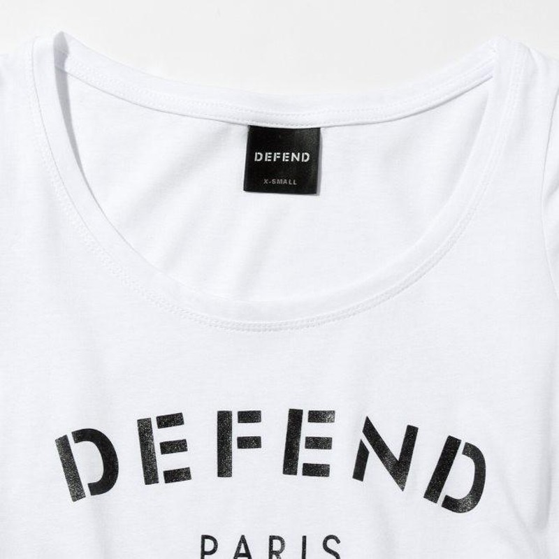 DEFEND PARIS ディフェンド パリス DEFEND BASIC レディース Tシャツ おしゃれ かっこいい ブランド 半袖 トップス |  LINEショッピング