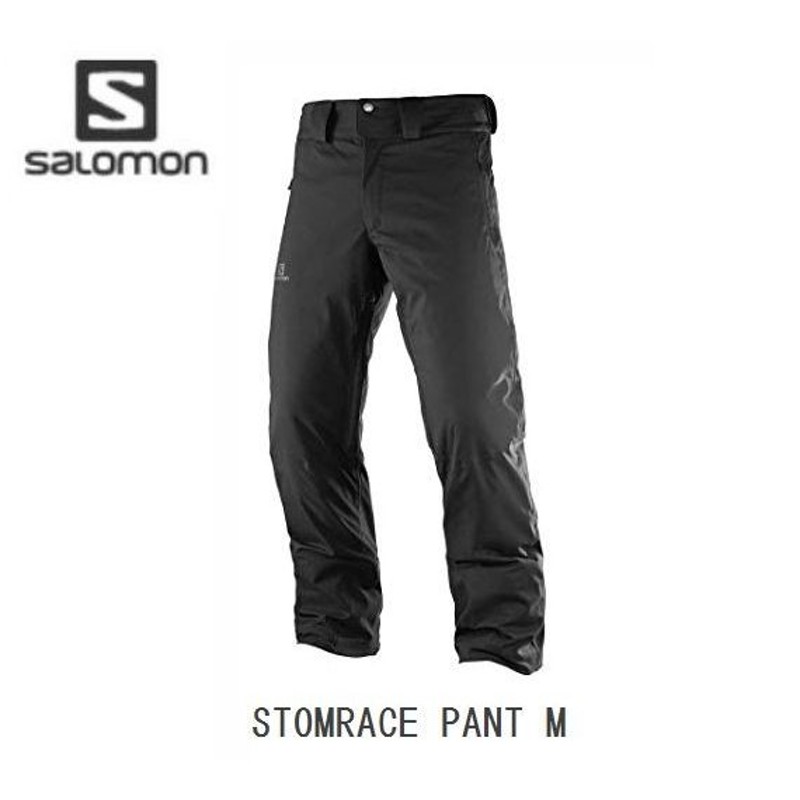 サロモン 2019 SALOMON STORMRACE PANT Mens L39737100 Black ストームレース パンツ メンズ 通販  LINEポイント最大0.5%GET | LINEショッピング