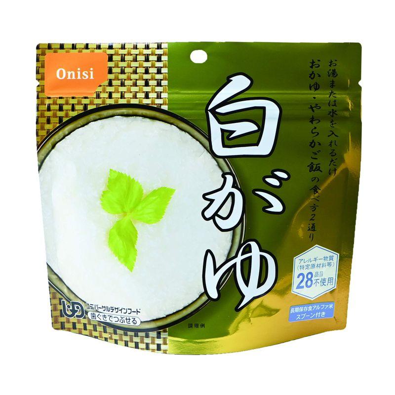 尾西食品 アルファ米 白がゆ 42g×50袋 (非常食・保存食)