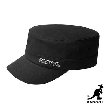 KANGOL-COTTON TWILL 軍用帽-黑色