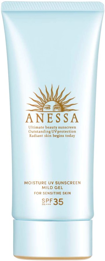 ANESSA Moisture UV Mild Gel N Sunscreen Fragrance Free 90g SPF35・PA+++