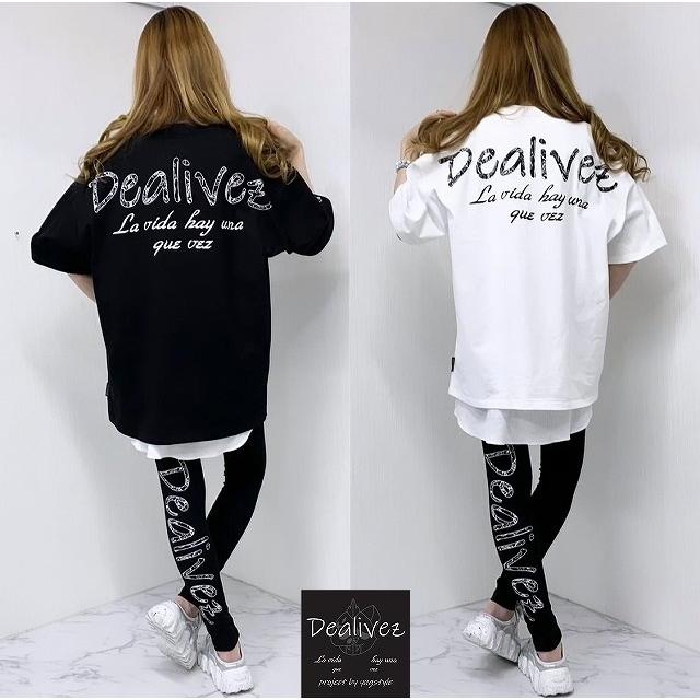 Dealivez ペイズリー柄 Tシャツ バックロゴ 袖刺繍 通販 LINEポイント