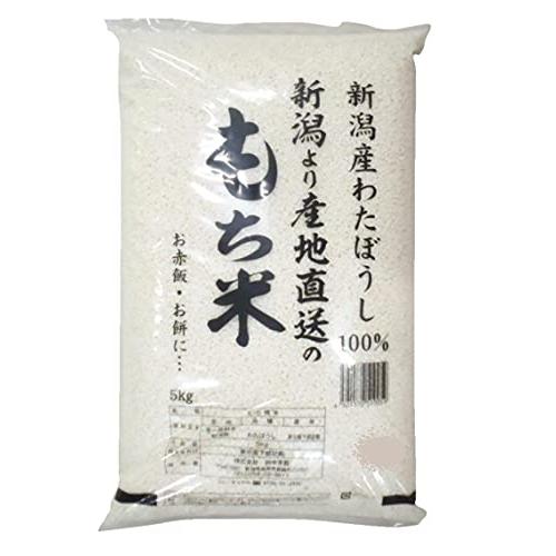 新潟県産 もち米 わたぼうし 5kg 令和3年産 令和4年産