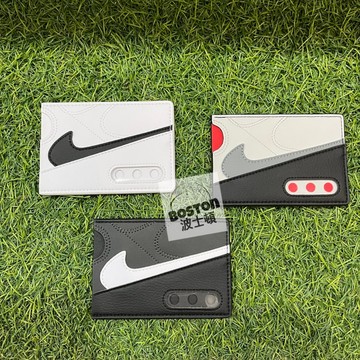 Nike Air Max 90 Card Wallet 卡片夾 卡夾 信用卡 造型 圖案  橘黑白 三色