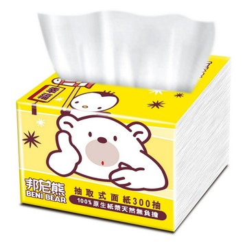 Benibear 抽取式餐巾紙(300抽x30包/箱)