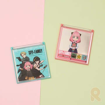 間諜家家酒｜方鏡(中) 化妝鏡 小鏡子 化妝 攜帶式化妝鏡  方形鏡子 WP221