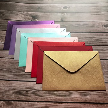 14x20公分 西式信封 珠光信封 喜帖信封 卡片信封 橫式信封