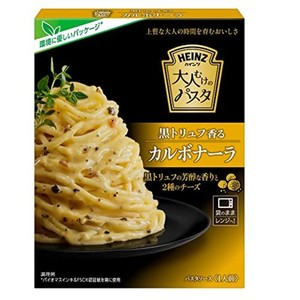 ハインツ (HEINZ) 大人むけのパスタ レトルトパスタソース 黒トリュフ香るカルボナーラ 10個セット