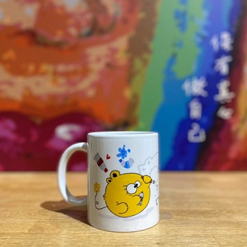 【馬克杯&陶瓷杯墊組】小畫家