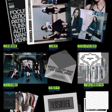 ⭐韓國預售正版代購⭐正品全新未拆ITZY新迴歸專輯TUNNEL VISION