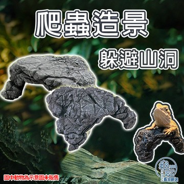 PJ小舖 守宮爬蟲躲避洞穴 仿真岩石躲藏山洞 洞穴 守宮屋 躲藏 躲避屋 爬蟲 蜥蜴 蠍子 蛇 爬寵 龜室嚴選
