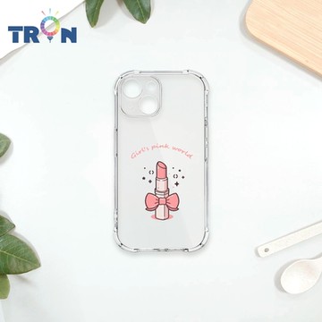 TRON IPhone 13 MINI 粉嫩女孩專屬透明殼 四角防摔 軟殼 手機殼