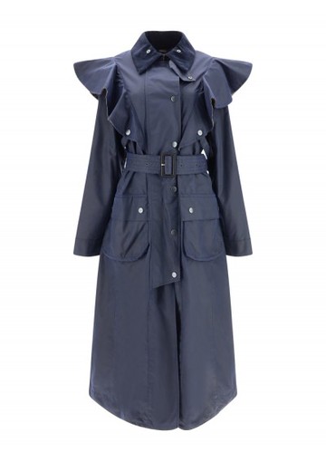 Chloe' - Barbour X Chloé Raincoat Jacket - Womens - Blue