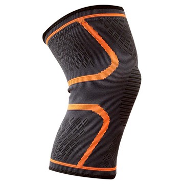 AOLIKES 奧力克斯 彈力護膝 適合腿圍42cm~47cm 男女通用  L  橙色  1個