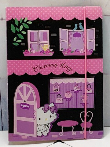 【震撼精品百貨】寵物貓 Charmmy Kitty 三麗鷗寵物貓名片收集冊-黑紫#87124 震撼日式精品百貨