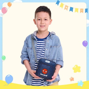 IMPACT 怡寶兒童包 | 蜘蛛人側背包(小)-深藍 IMQMVSD02NY