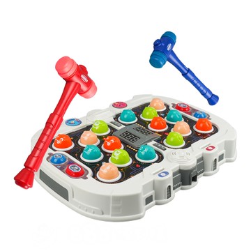 高級對戰打地鼠遊戲機(雙人/單人/踩地雷模式)(可調速/計分/投幣模式)(9098)【888便利購】