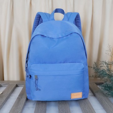 【買就送鑰匙圈】聰明收納率性尼龍筆電後背包(青空藍)