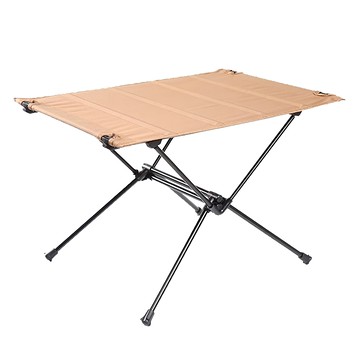 ShineTrip 山趣 輕營布面桌  沙色  60cm  展開尺寸:60x39x39cm  收納尺寸:42x12x10cm