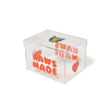 AirRoom 全新現貨 2022SS HUMAN MADE KAWS ACRYLIC FILE BOX 壓克力透明箱