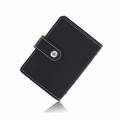 Volan スキミング 防止 カード ケース Rfid ブロック 24枚 収納 クレジット カード入れ ホルダー メンズ レディース Card Case 6カラー ブラック 通販 Lineポイント最大get Lineショッピング