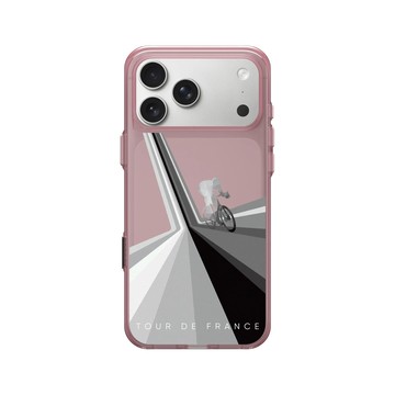 iPhone 17 Pro Max Clear (相機按鈕) 晶醺玫 - Le Tour de France - Monochrome
