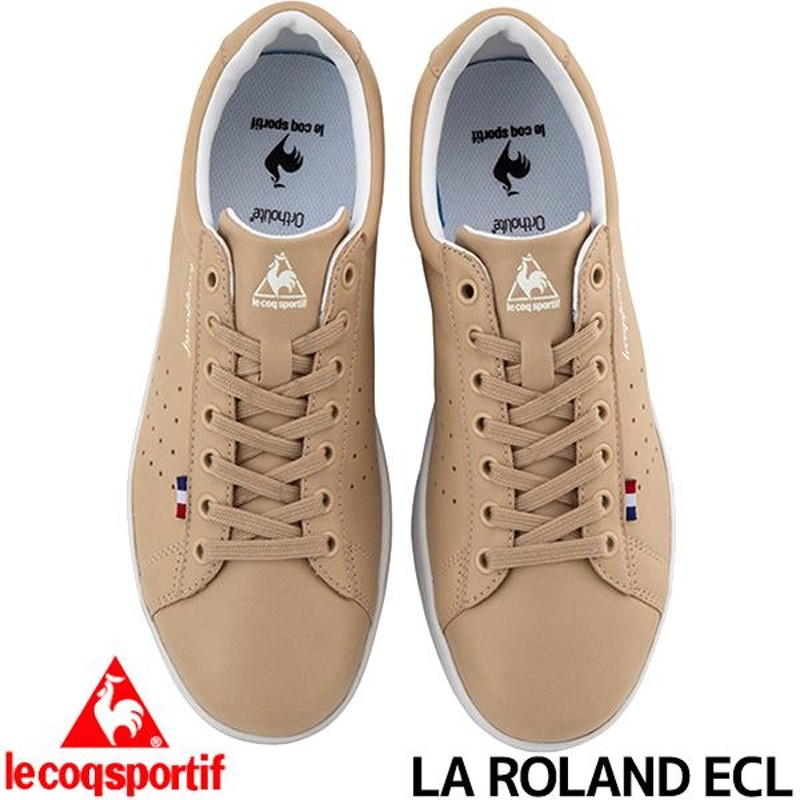 le coq sportif LA ROLAND SL MILK BEIGE ql1ujc54mb ルコック