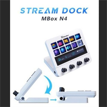 國際版N4E帶屏幕自定義小鍵盤帶觸屏旋鈕streamdeck可視化直播控