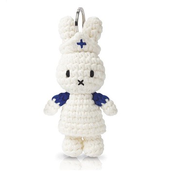 荷蘭 Just Dutch | Miffy 手工編織 UMC 聯名款 鑰匙圈  護士