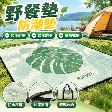 臺灣發貨>野餐墊防潮墊加厚超聲波戶外防水露營帳篷內墊沙灘墊便攜野炊地墊CJY
