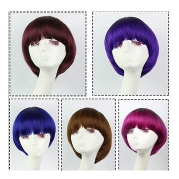 假髮整頂假髮短假髮-時尚流行經典漸變女配件5色73ej58【獨家進口】【米蘭精品】