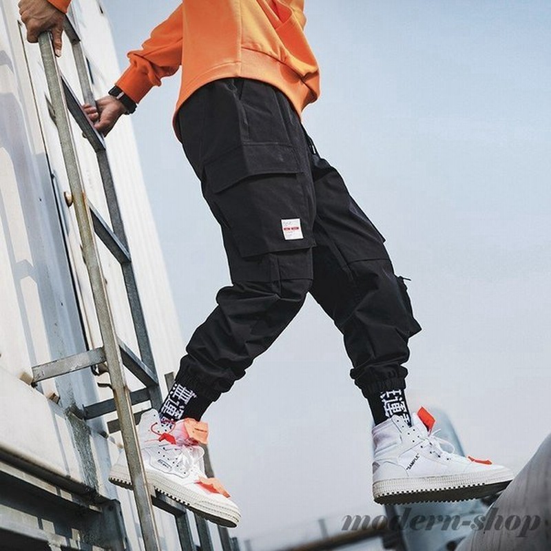 メンズ カーゴパンツ 大きいサイズ 裾ゴム スウェットパン ジョガーパンツ 春パンツ 19 通販 Lineポイント最大get Lineショッピング